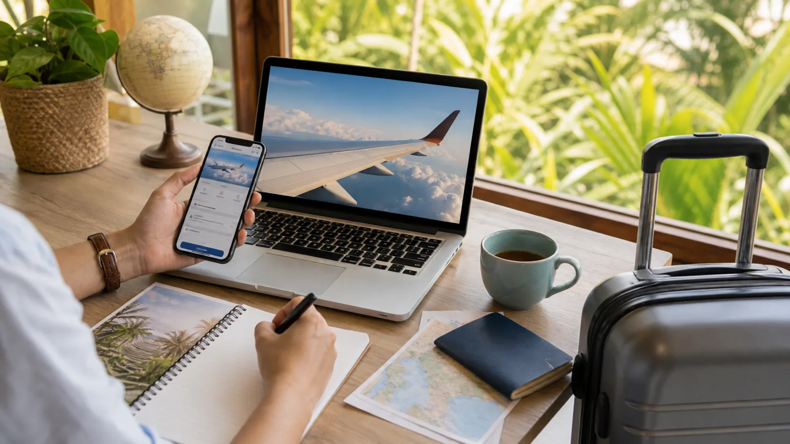 Flight reservation for a Bali visa application: how to keep the itinerary flexible